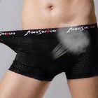 New Unders Boxershorts Mesh Panties Shorts Boxer Breathable Underpants