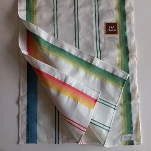 Old Bleach Irish Tea Towels Set of 3 Pure Linen Vintage - Picture 1 of 12