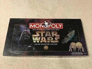 Rare 1996 Star Wars Monopoly Game 20th Anniversary Limited Edition Complete - Picture 1 of 12