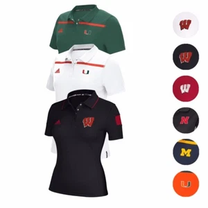 Polo para mujer NCAA Sideline Climalite Sideline Coordinadora de Adidas - Imagen 1 de 1