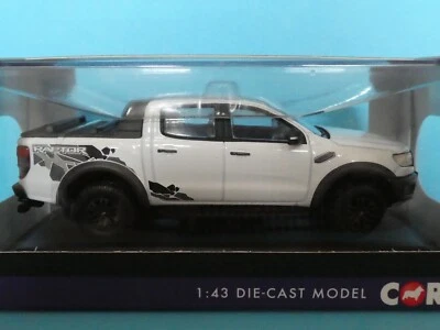 Ford Ranger Raptor in White  New Corgi Vanguards 1:43rdScale - Image 1 of 4