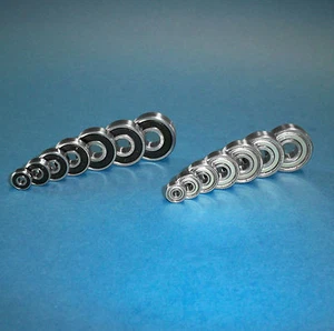 Kugellager Rillenkugellager 623 - 629, 3 - 9 mm Welle, Dichtung 2RS oder ZZ - Bild 1 von 3