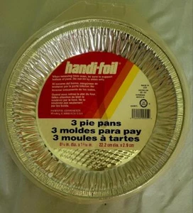 Handi-Foil 3 sartenes para pasteles 8 3/4 pulgadas de diámetro NUEVO HECHO EN EE. UU. - Imagen 1 de 2