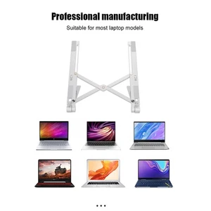 RS Z83 Silver Notebook Cooling Stand Laptop Heat Dissipation Bracket Desktop NEW - Afbeelding 1 van 10