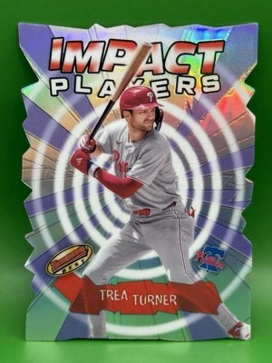 2024 Bowman’s Best #IP-27 Trea Turner Impact Players Die-Cut - Image 1 of 2