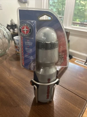 Schwinn Bicycle Water Bottle and Cage fits standard size bike water bottles NEW - Image 1 of 4