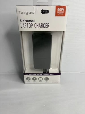 Targus Universal 90W Laptop Compatible Charger 19V 19.5V 20Volt APA30AU NEW - image 1 of 4