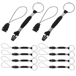 10 Pcs Taschenlampenschwanzseil Arbeit Nylon-Lanyards Telefon -Gurt - Zdjęcie 1 z 12