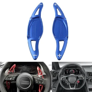 Lenkrad Paddle Shifter Verlängerung für Audi R8 RS3 RS4 RS5 TT RS Blau 2 PCs - Bild 1 von 7