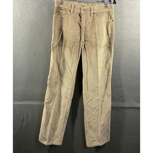 Vintage y2k calvin klein men corduroy pants 32 brown baggy skater chino wide leg - Picture 1 of 7