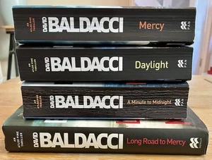 David Baldacci Books Bundle 4 Atlee Pine Series Crime Thriller Suspense Novels - Foto 1 di 7