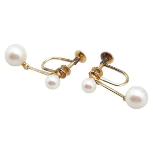 Pendiente MIKIMOTO Mujer 【Usado】 - Imagen 1 de 5