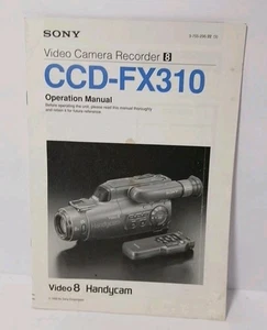 Sony CCD-FX310 Video 8 Handycam Camcorder Original Bedienungsanleitung - Bild 1 von 1