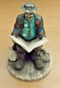 VINTAGE STANTON ARTS EMMET KELLY CLOWN BIG BUSINESS FIGUR 4 IN GROSS - Bild 1 von 3