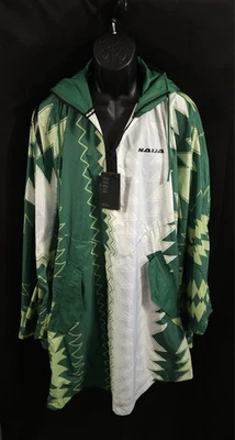 Poncho Nike Shield holgado Nigeria Naija 20/21 Windrunner VERDE TALLA ÚNICA Foto 1 de 4