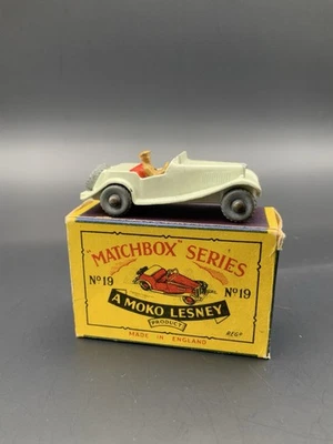 Matchbox Lesney MG Sports CAR Nr.19A Made England 50er @7755@ OVP - Bild 1 von 4