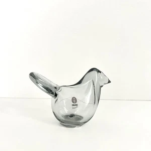 Iittala Bird Sieppo Edizione Riciclata Oiva Toikka Vetro Soffiato a Mano - Foto 1 di 6