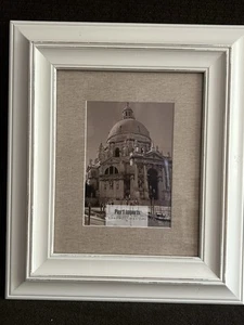 Pier 1 Distressed Off White Frame 5X7 - Picture 1 of 9