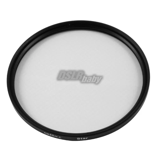 58mm Four 6 Point 6PT Cross Star Effect Lens Filter For Digital DSLR Camera DC - Image 1 of 1