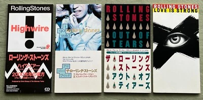 $0 SHIP! The Rolling Stones 4 x JAPAN snap pack 3 INCH CD SINGLE more listed Foto 1 de 2