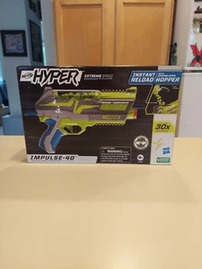 NEW! Nerf Hyper Impulse-40 Blaster with 30 Rounds! Spring-Open Instant Reload - Picture 1 of 2
