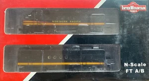 N Scale Intermountain FT A/B 69010-04 Northern Pacific NP 6003 Locomotive Set - Picture 1 of 2