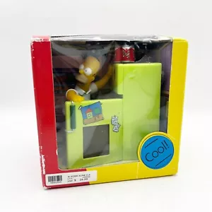 The Simpsons Homer Talking Alarm Clock Animated Light/Sound Wesco 2001 RARE NEW - Picture 1 of 4