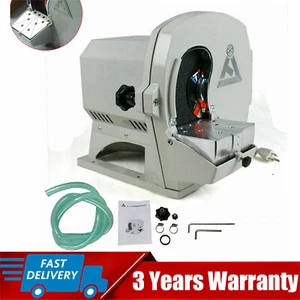Dental Wet Model Trimmer Abrasive Disc Wheel Gypsum Arch w/ Vibrator 4" Round AU - Picture 1 of 20