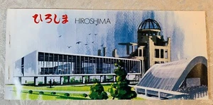 Giappone Fotografie Cartolina Libro Hiroshima 7 cartoline Street view Completo - Foto 1 di 7