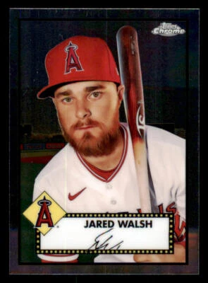 2021 Topps Chrome Platinum Anniversary #258 Jared Walsh - Image 1 of 2
