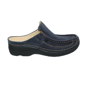Wolky Roll-Slide, Clog, Antique nubuck, Blue 0620211-800 wolky