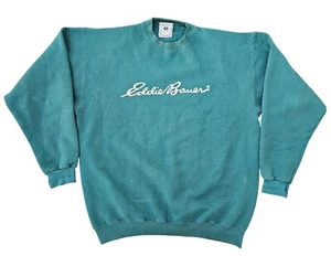 RARE Vintage Eddie Bauer 5 Seasons SportsWear Sweatshirt Thick Pullover Sz XL - Picture 1 of 7