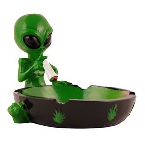Alien Ashtray 4” Handmade Ashtray Incense Burner - Picture 1 of 11