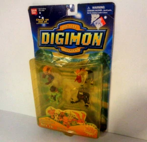 Digimon Collectible Set IV New in Blister Pack Vintage Mini Figure Set - Picture 1 of 9
