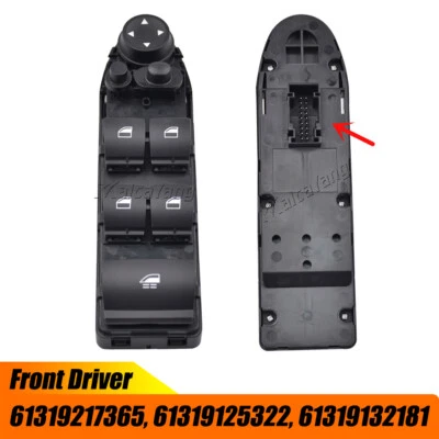 Front Left For BMW Z4 E89 2009 2010 2011 2012 2013 2014-2015 Power Window Switch - Image 1 of 4