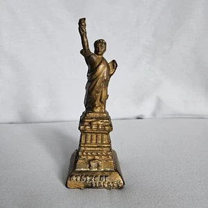 Antique A.C. Williams Cast Iron Statue Of Liberty Still Bank - Picture 1 of 8