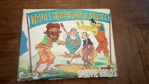 Rompecabezas Fairchild Groovie Goolies 1971 60 piezas Wolfies deportes mundiales extraños - Imagen 1 de 12