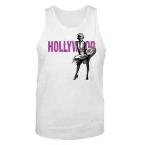 Camiseta sin mangas gráfica Hollywood Monroe icono de la cultura pop estadounidense símbolos modelo - Imagen 1 de 8