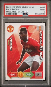 Panini Adrenalyn XL 2011 Man Utd 97 Paul Pogba PSA 9 RC Novato Copa Mundial Francia - Imagen 1 de 2