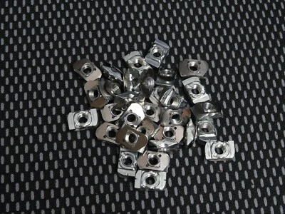 Nutenstein einschwenkbar N8 Stahl verzinkt M8 50 Stück - Bild 1 von 4