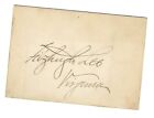 Autographe général confédéré Fitzhugh Lee