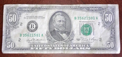 1981 $50 Bill - Image 1 of 2