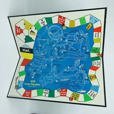 Juego de mesa vintage Mouse Trap 1970 Milton Bradley tablero de repuesto Foto 1 de 4