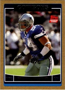 BOBBY CARPENTER 2006 Topps #344 GOLD RC #/2006 Dallas Cowboys - Picture 1 of 2