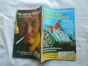 POPULAR MECHANICS Magazine-JUNE,1969-'70 CARS:HOW NEW WILL THEY REALLY BE ? - Picture 1 of 3