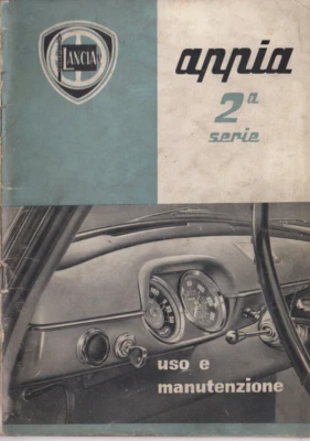 LANCIA APPIA 2° Serie -  Uso e manutenzione - 5° Edizione - Immagine 1 di 4