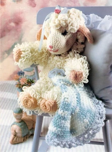 ADORABLE Lullaby Lambkin/Doll/Toy/ Crochet Pattern INSTRUCTIONS ONLY - Picture 1 of 1