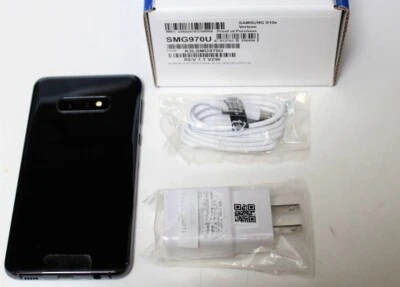 Samsung Galaxy S10e SM-G970U 128GB Black Verizon & GSM UNLOCKED used - Image 1 of 3
