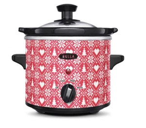 Bella 1.5-Qt. Stainless Steel Electric Slow Cooker - Red - Picture 1 of 3