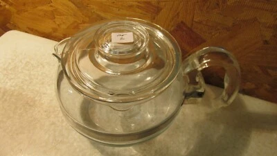 Pyrex Flameware Glass Teapot- 6 cup   No. 2 - Image 1 of 3